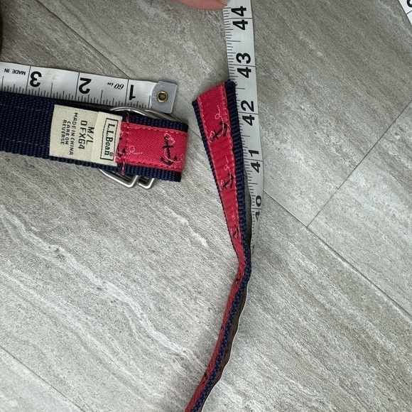 L.L. Bean Adjustable Anchor DD Nylon Belt M/L - Picture 5 of 6
